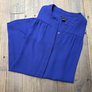 Ann Taylor Royal Blue Blouse